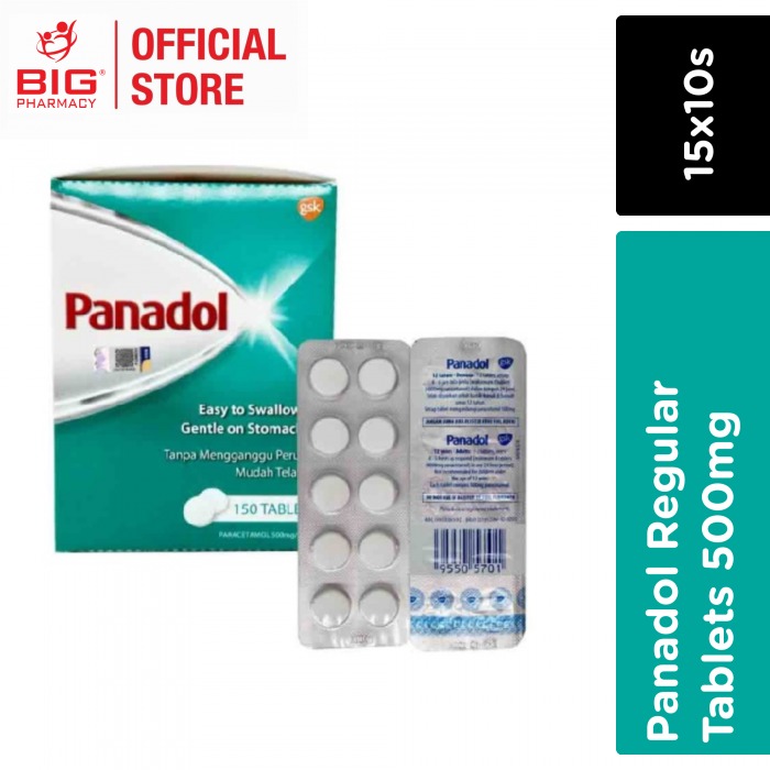 Panadol 500mg 15x10s|BIG Pharmacy | Malaysia Trusted Healthcare Store