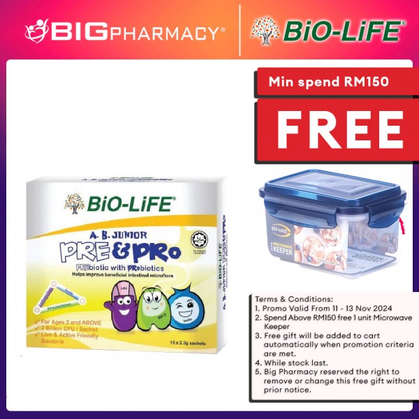 Biolife Ab Junior Pre&Pro sachets 10s