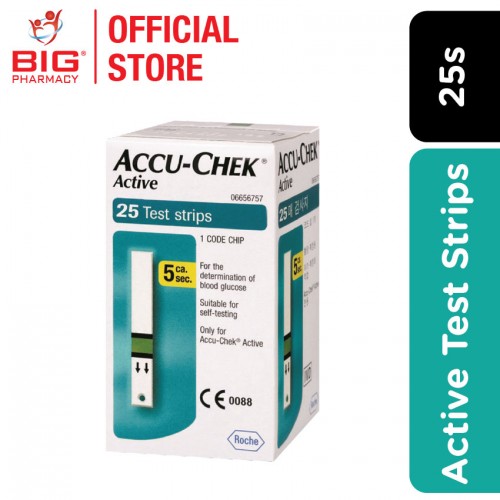 Accu-Chek Active Test Strips 25S | Big Pharmacy