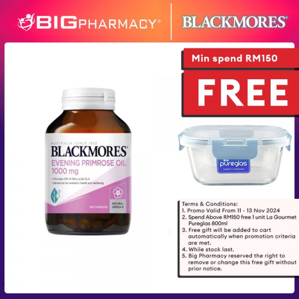 Blackmores EPO Evening Primrose Oil 1000MG 100S