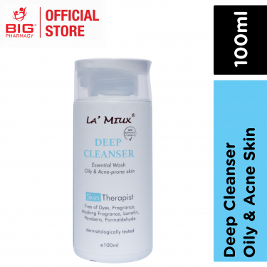 Lamiux Skin Therapist Deep Cleanser Essential Wash 100ml (New Packaging)