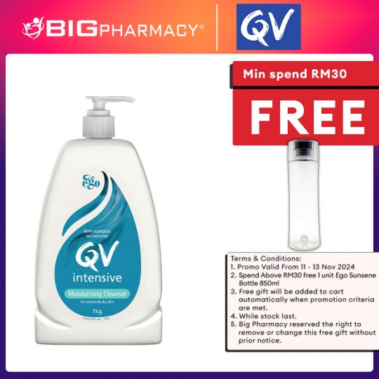 EGO QV INTENSIVE MOISTURISING CLEANSER 1KG