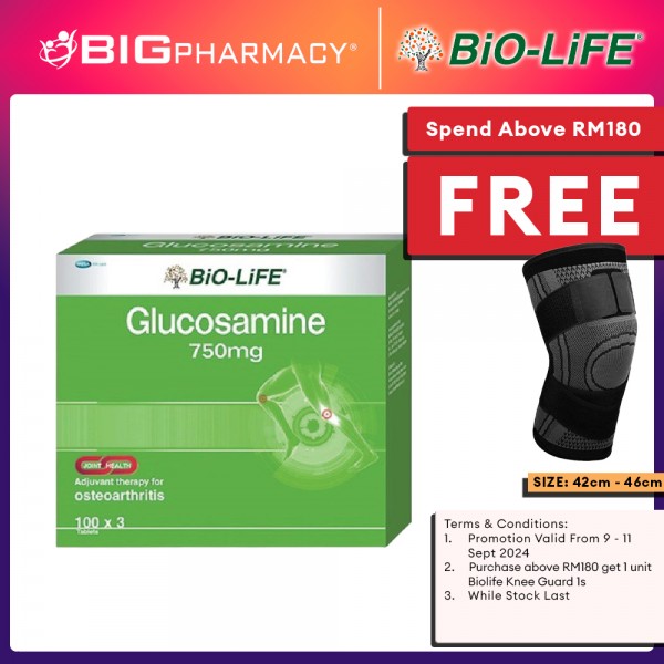 BL GLUCOSAMINE 750MG 100SX3