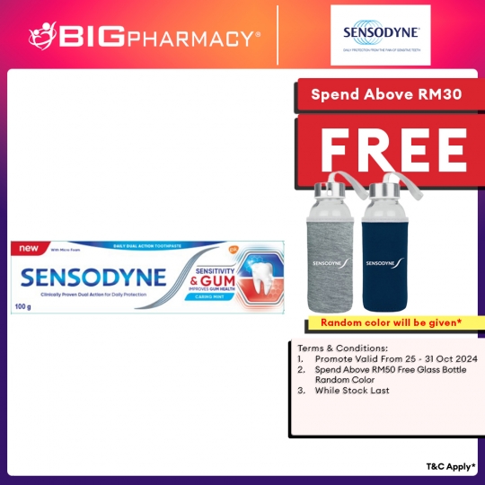 SENSODYNE T/PASTE SENSITIVITY & GUM 100G