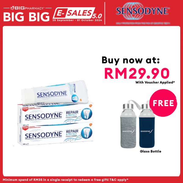 Sensodyne Toothpaste Repair & Protect 100g X2