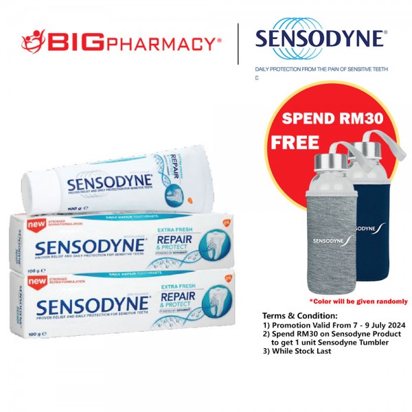 Sensodyne Toothpaste Repair & Protect Extra Fresh 100g X2