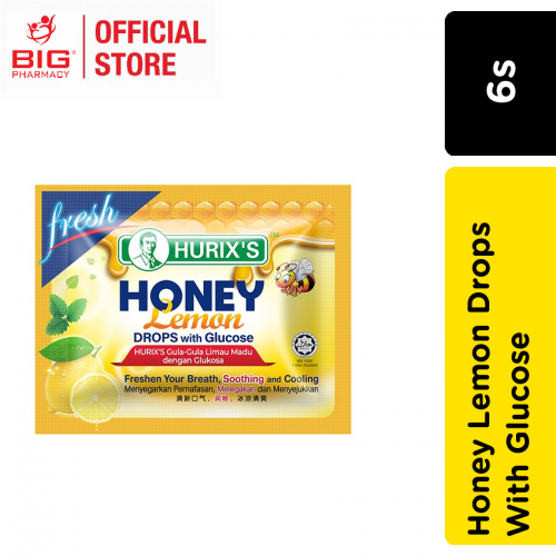 Hurixs Honey Lemon Drops With Glucose 6s