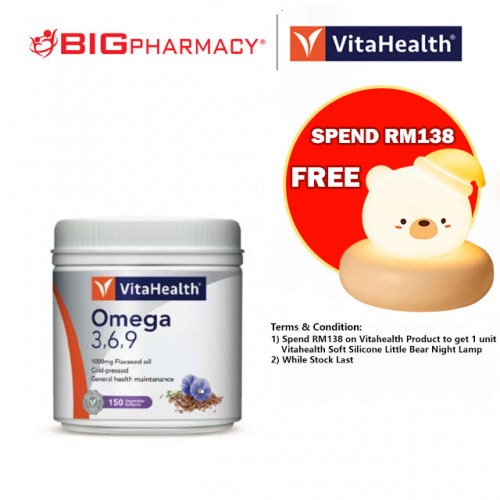 Vitahealth Omega 3,6,9 150s