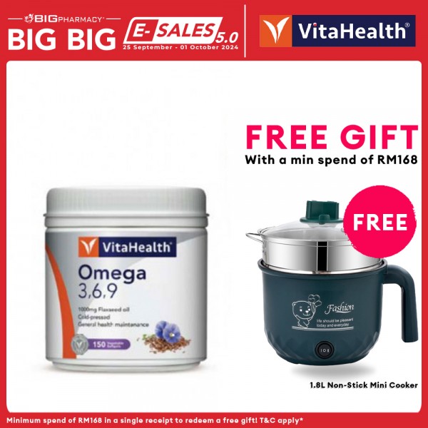 Vitahealth Omega 3,6,9 150s