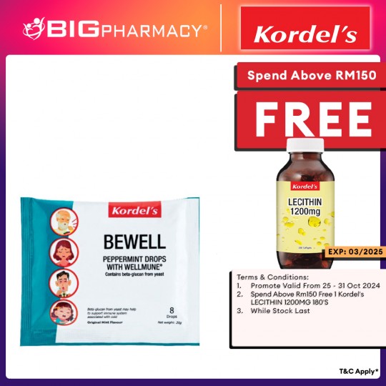 Kordels Bewell Peppermint Drops 20g