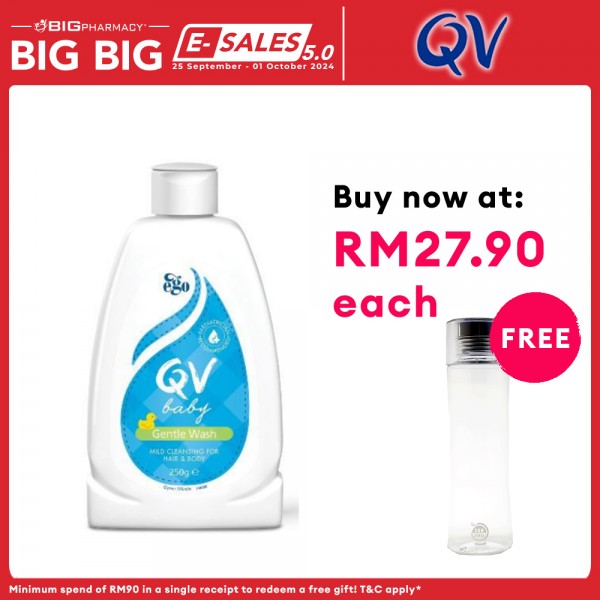 ROTATE - EGO QV BABY GENTLE WASH 250G