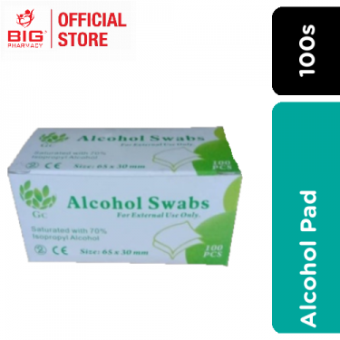 GC ALCOHOL PAD 100S