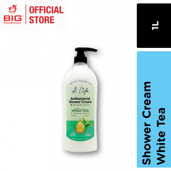 GWP - A.Life Anti-bacterial Shower Cream White Tea 1000ml