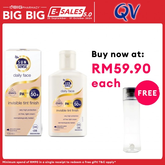 Ego Qv Sunsense Daily Face Spf50 100g