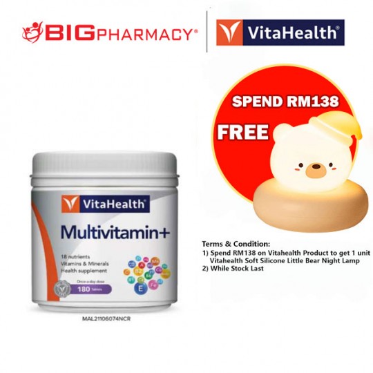 Vitahealth Multivits & Minerals 180s