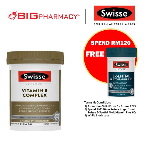 Swisse Ultiboost Vitamin B Complex 60S