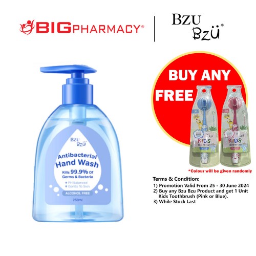 Bzu Bzu Anti Bacterial Hand Wash 250ml
