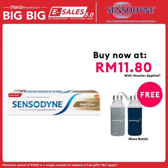 Sensodyne Multicare Toothpaste 100G Pek Nilai