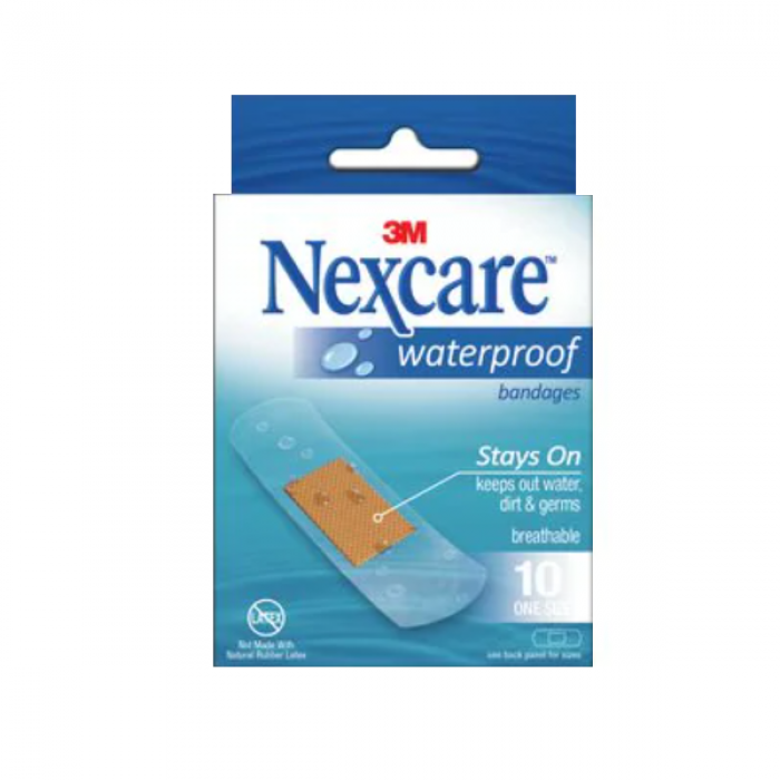 NEXCARE WATERPROOF BANDAGES 65X25MM 5SX10 | Big Pharmacy