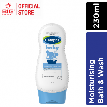 CETAPHIL BABY ULTRA MOISTURISING BATH & WASH 230ML