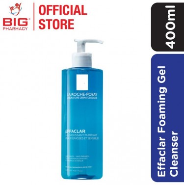 LA ROCHE POSAY EFFACLAR FOAMING GEL CLEANSER 400ML