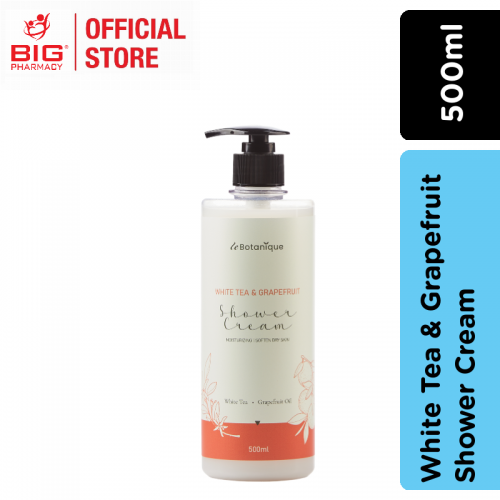 Lebotanique White Tea & Grapefruit Shower Cream 500ml