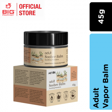 Soobee Adult Vapor Balm 45G