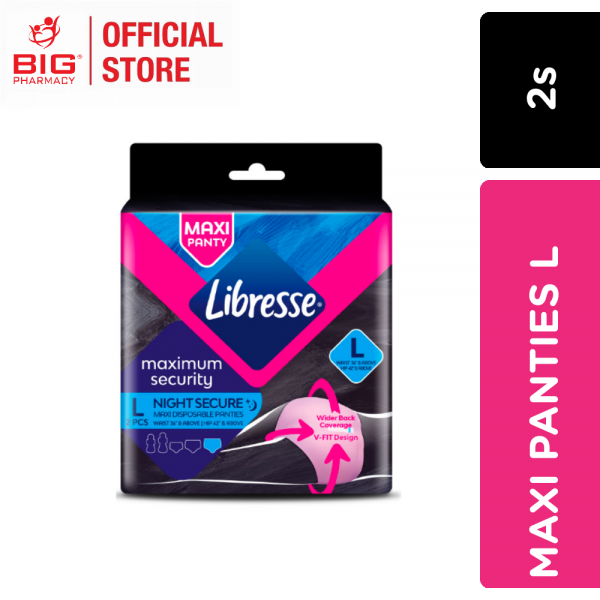 LIBRESSE MAXI PANTIES L 2S