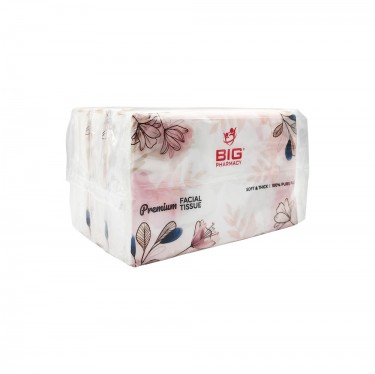 BIG PHARMACY TRAVEL TISSUE 3PLY 50S X3