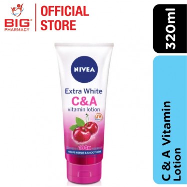 NIVEA EXTRA WHITE C&A VITAMIN LOTION 320ML