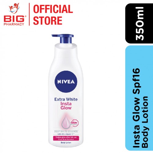 Nivea Extra White Insta Glow Body Lotion SPF15 PA+ 350ML | Big Pharmacy