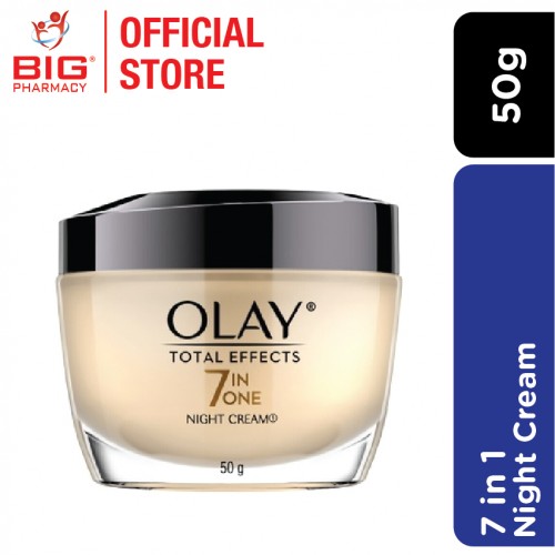 Olay Total Effects 7-In-1 Anti-Ageing Night Cream 50G | Big Pharmacy