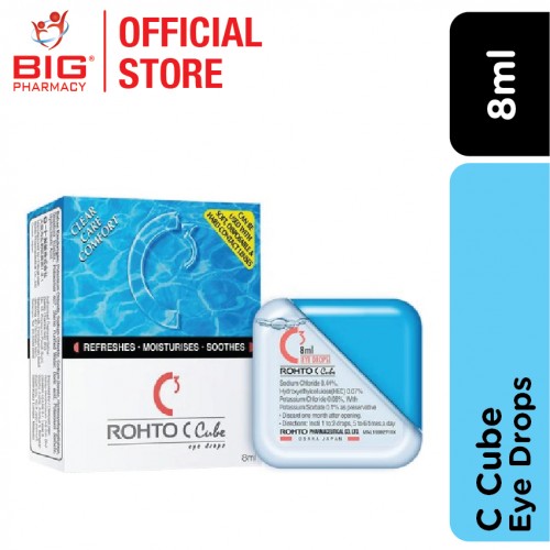 Rohto C Cube Eye Drops 8ML | Big Pharmacy