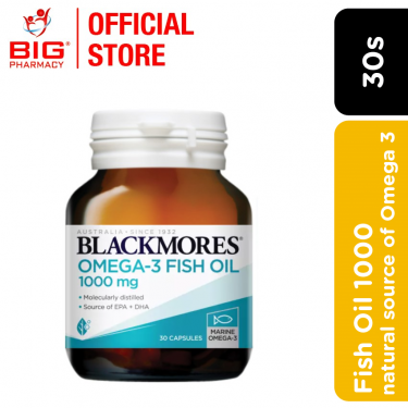 Blackmores Fish Oil 1000mg 30s