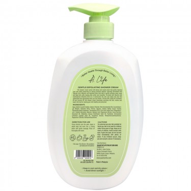 A.LIFE GENTLE EXFOLIATING SHOWER CREAM 1000ML