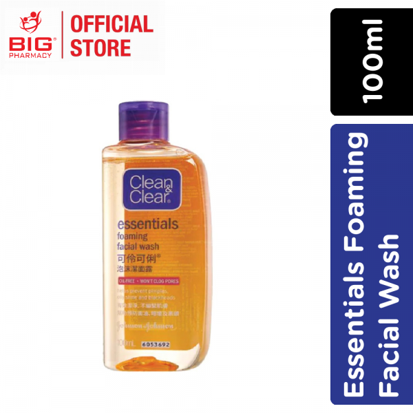 Clean & Clear Essentials Foaming Facial Wash 100ml