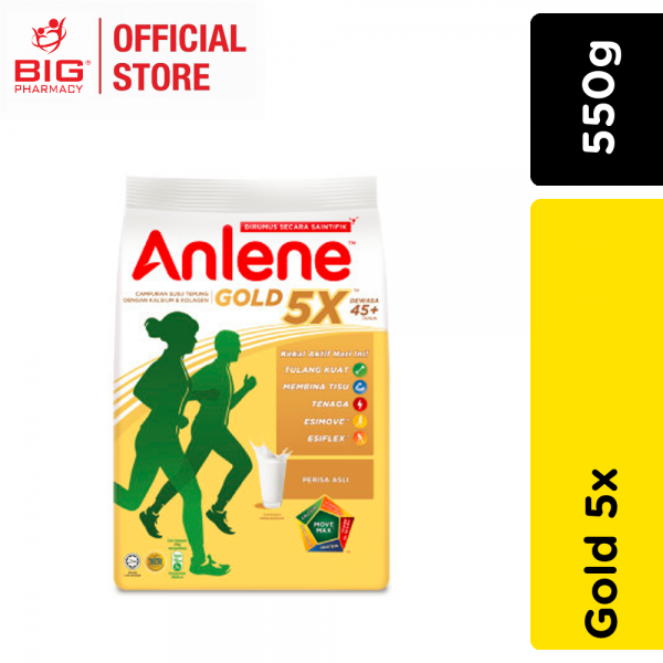 Anlene Gold 5x 550g