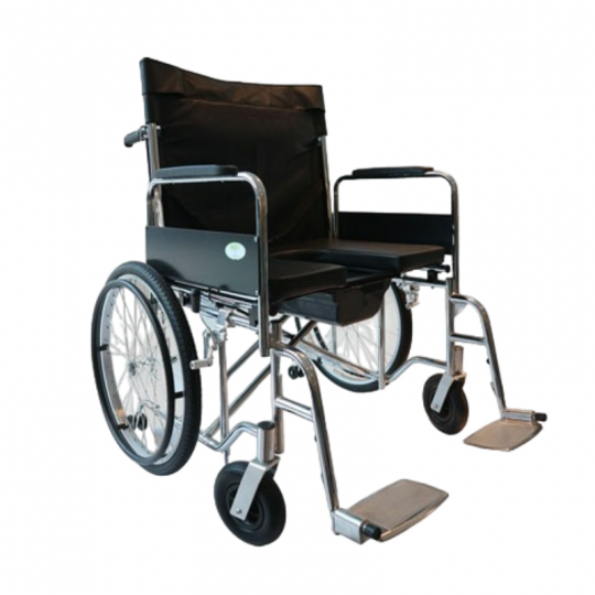 Steel Batratic Cm Wheelchair W/Bucket (Cm607-70)