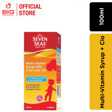 Seven Seas Multi-Vitamin Syrup + Clo 100ml