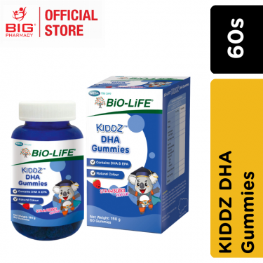 Biolife KIDDZ DHA Gummies 60s