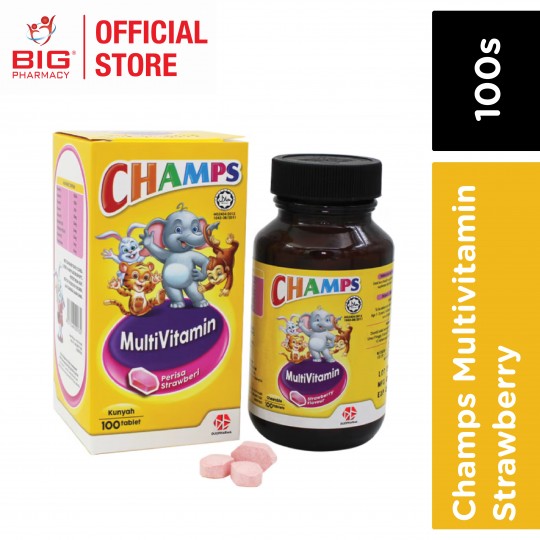 Champs  Multivitamin (strawberry) 100s