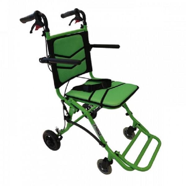 Gc (Wcc250) Super Light Deluxe Travel Wheelchair W/ Bag