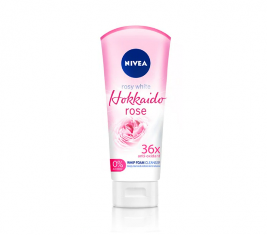 Nivea Hokkaido Rose Whip Foam 100g