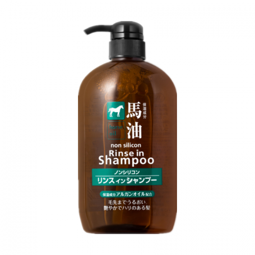 Kumano Yushi Horse Oil Rinse In Shampoo 600ml | Big Pharmacy