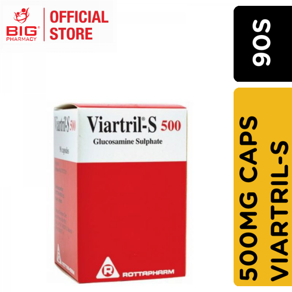 VIARTRIL-S 500MG CAPS 90S (GLUCOSAMINE SUPLATE)