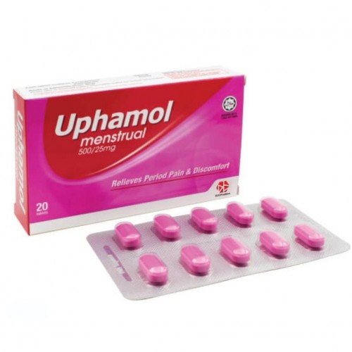 Uphamol Menstrual Tab 18x10s