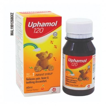 CCM Uphamol 120 Infant Syrup (Orange) 60ml