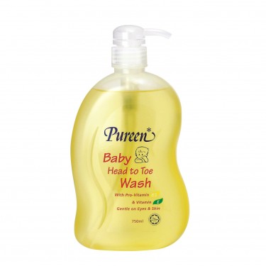 Pureen Baby Head To Toe Wash 750ml