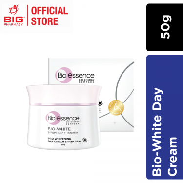 BIO-ESSENCE BIO-WHITE PRO WHITENING DAY CREAM SPF20 PA++ 50G