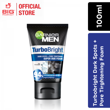 GARNIER MEN POWER WHITE SUPER DUO FOAM 100ML